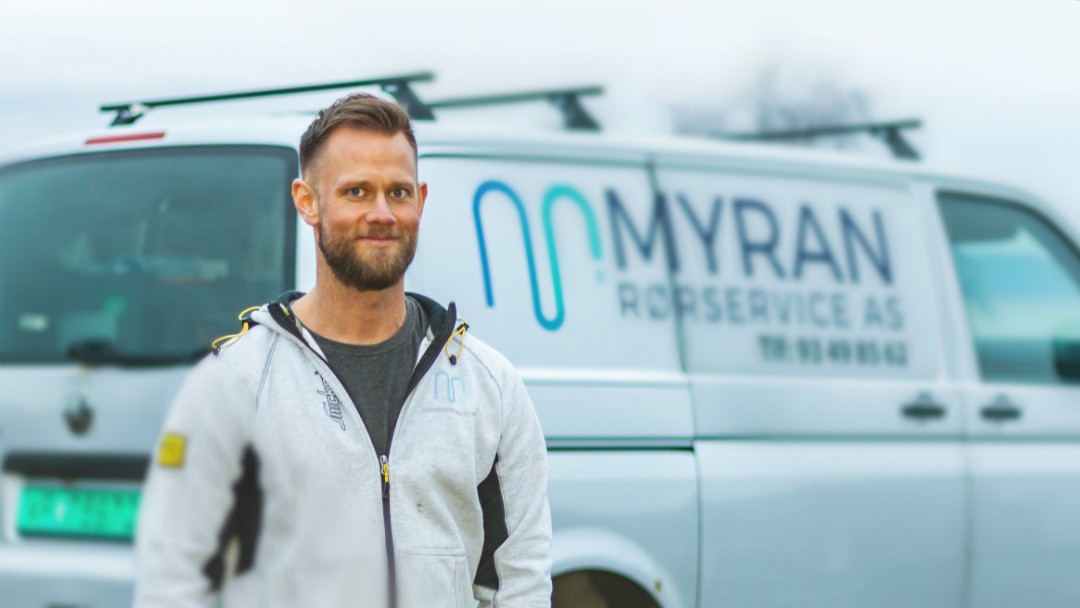 Rørlegger Myran opplevde at selskapsform utgjorde forskjell da han gikk fra ENK til AS