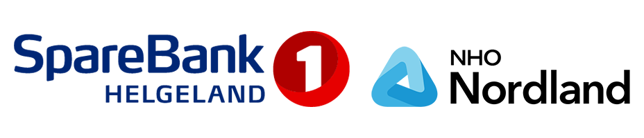 Logo SpareBank 1 Helgeland og NHO Nordland