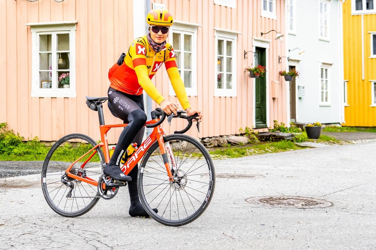 Martin Solhaug Hansen, sykkel, helgelandsambassadør, ambassadør, 2023, mosjøen, helgelandsløftet, idrett, sykling