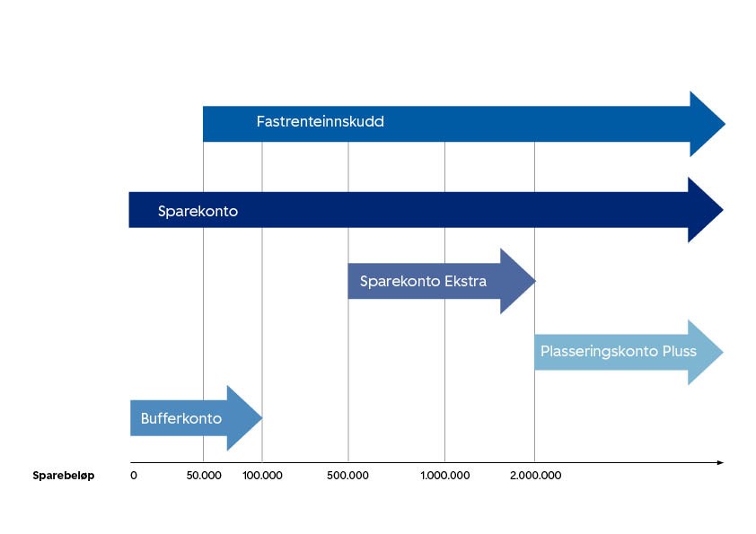 Hvilken konto passer for meg?