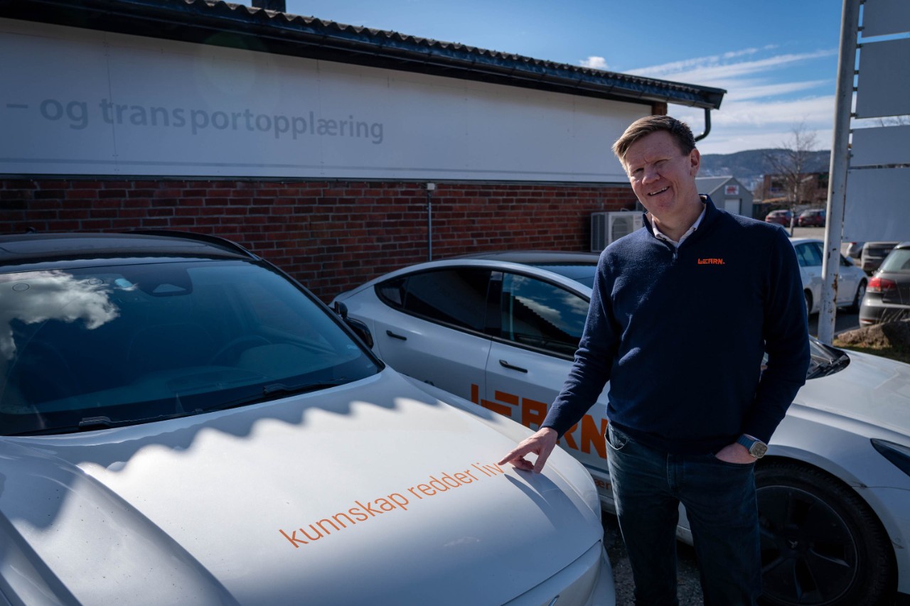 Cato i Learn Trafikkskole