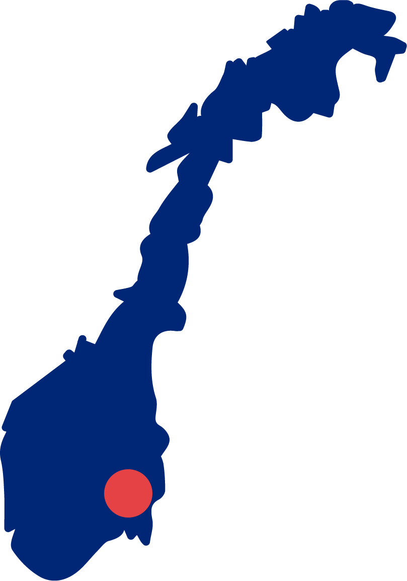Norges kart SpareBank 1 Østlandet