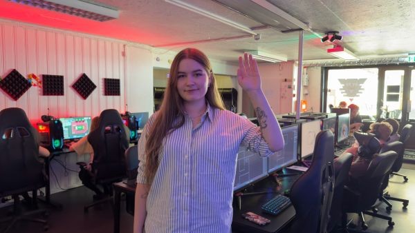 Gabjija Lukaviciute rekker opp hånda for et inkluderende WonderLAN
