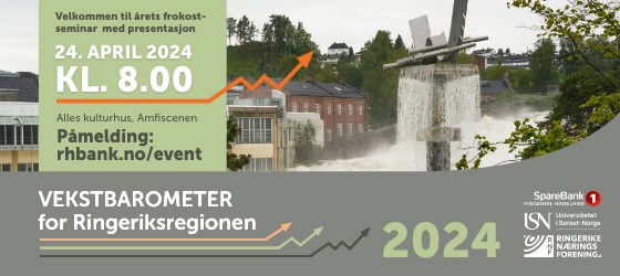 Invitasjon til Vekstbarometer for Ringeriksregionen 2023