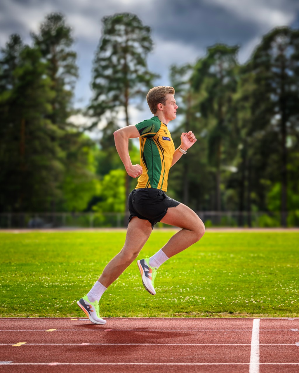 Talentstipend mottaker Teodor er løper