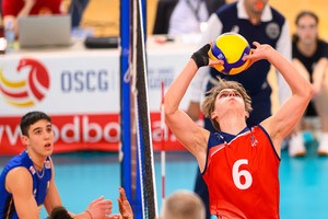 CEV U20M Qualifiers, Podgorica, Montenegro, 5.4.24., April, 2024, Credit: Stefan Ivanovic/MatchLens