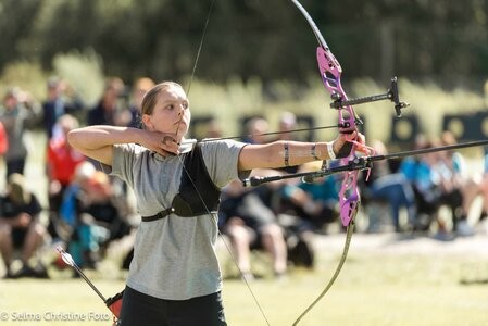 Bueskytter Veslemoy Synnove Gjelsvik