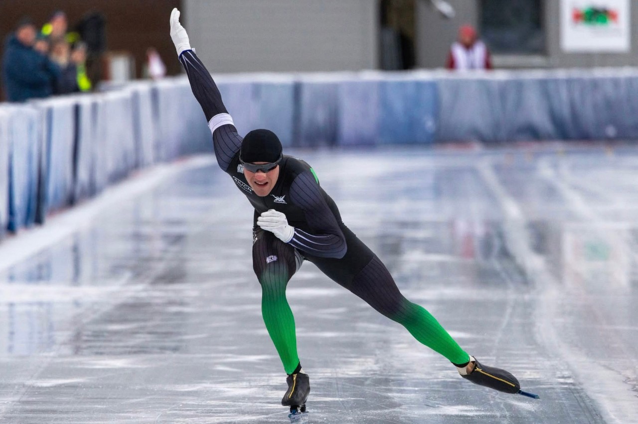 Skøyteløper Aron Aannø