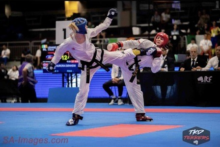 Taekwondoutøver Aurora Berle