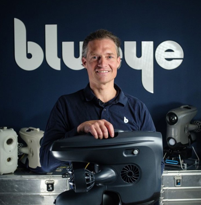 Christian Gabrielsen, CEO i Blueeye Robotics