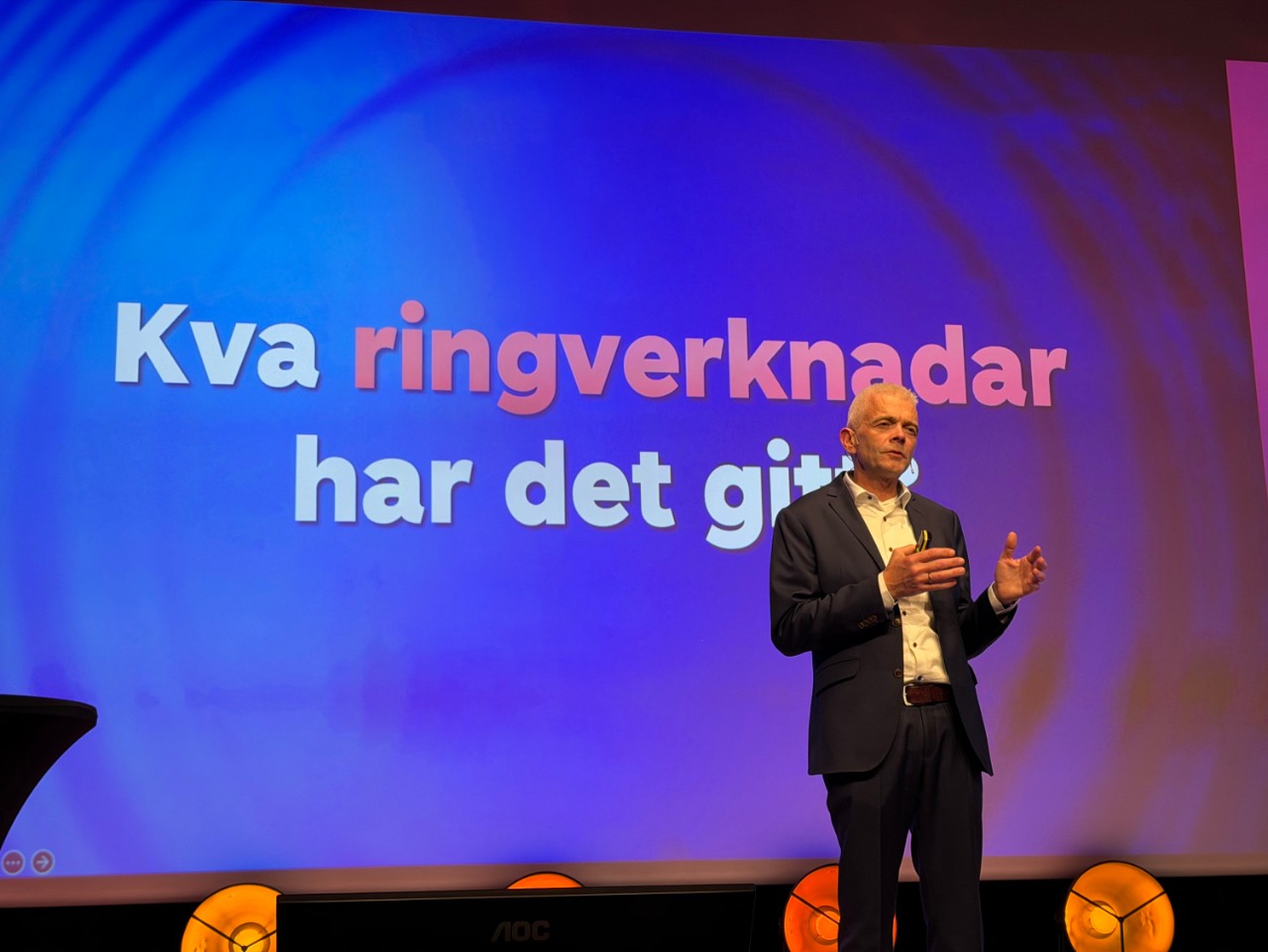 Roy Stian på scena