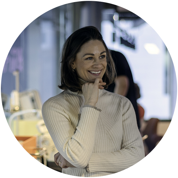 profilbilde av Jenny i sirkel