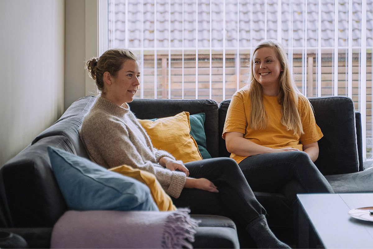 venner som kjøpte bolig med vennelån. foto. 