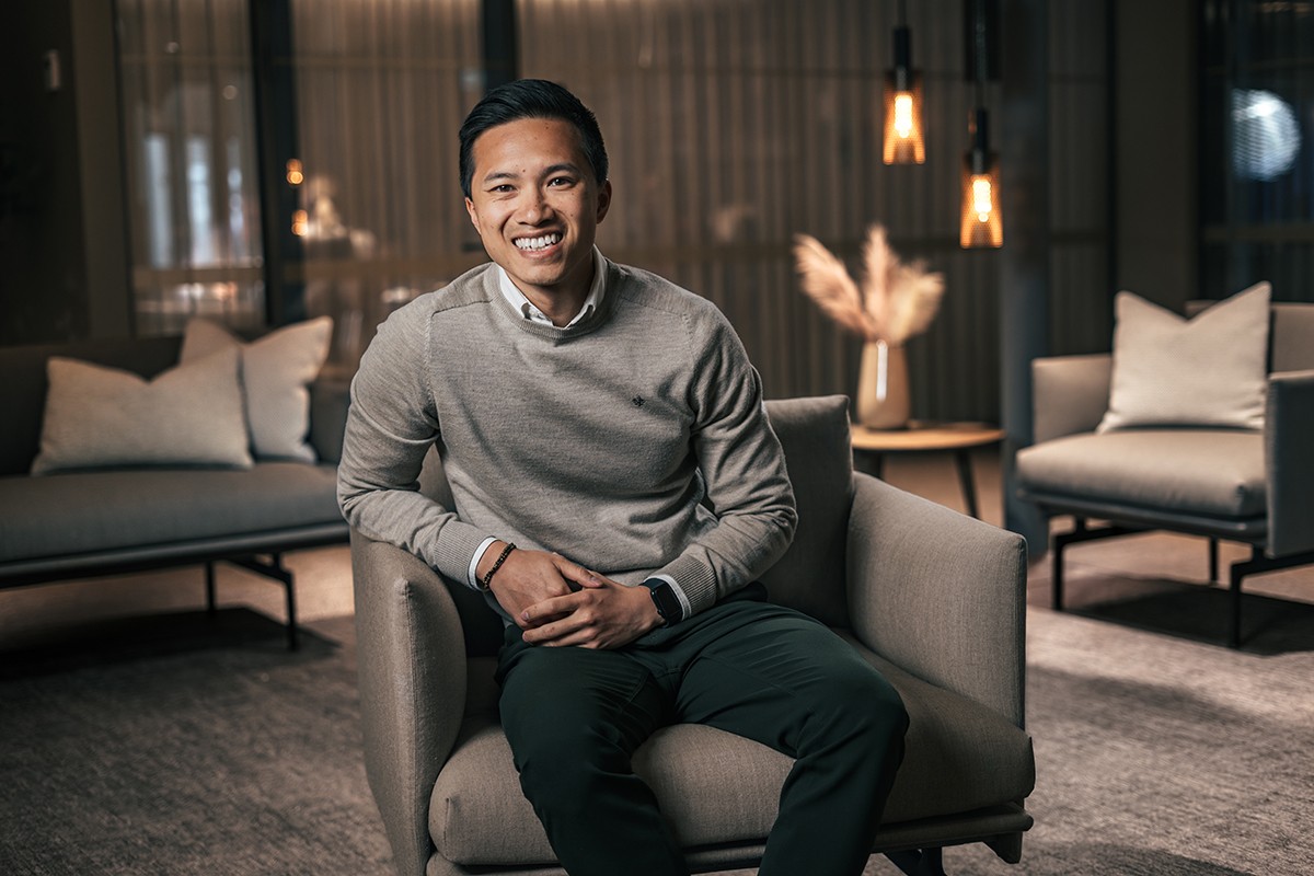 Dennis fra Domkirkeplassen. Foto. 