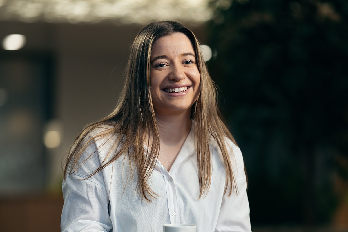 Marthe, rådgiver i Oslo, portrett. Foto. 