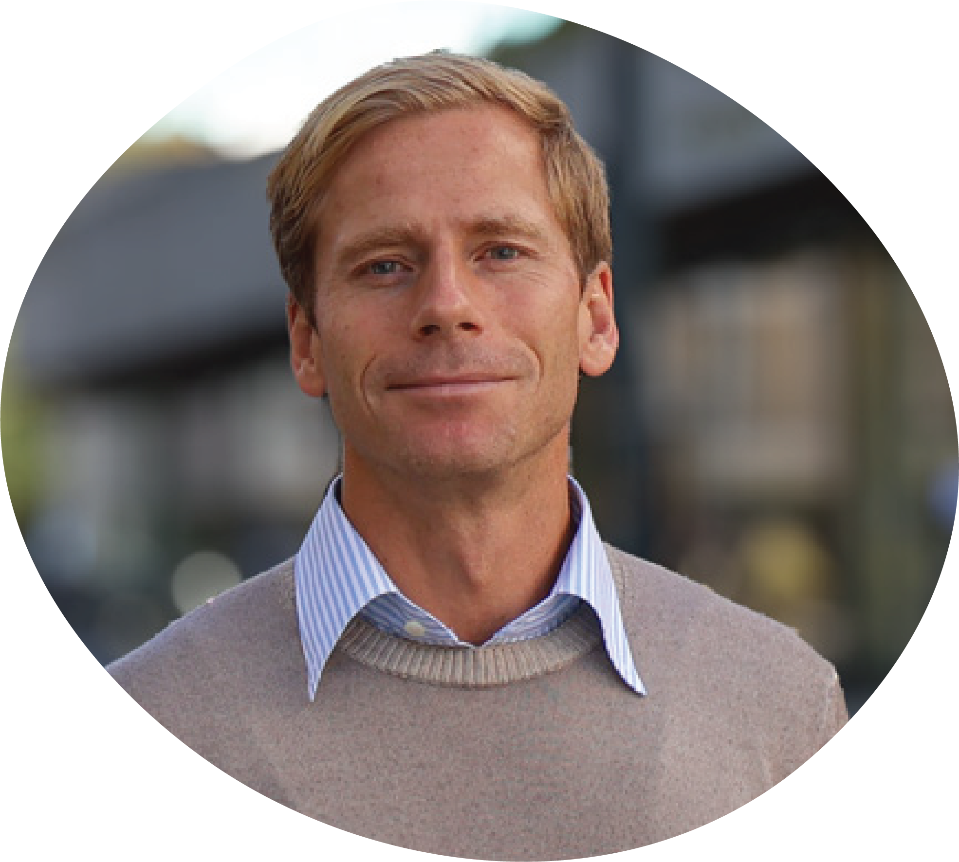 Eskil Angset, ansvarlig forvalter for SpareBank 1s indeksfond. Foto.