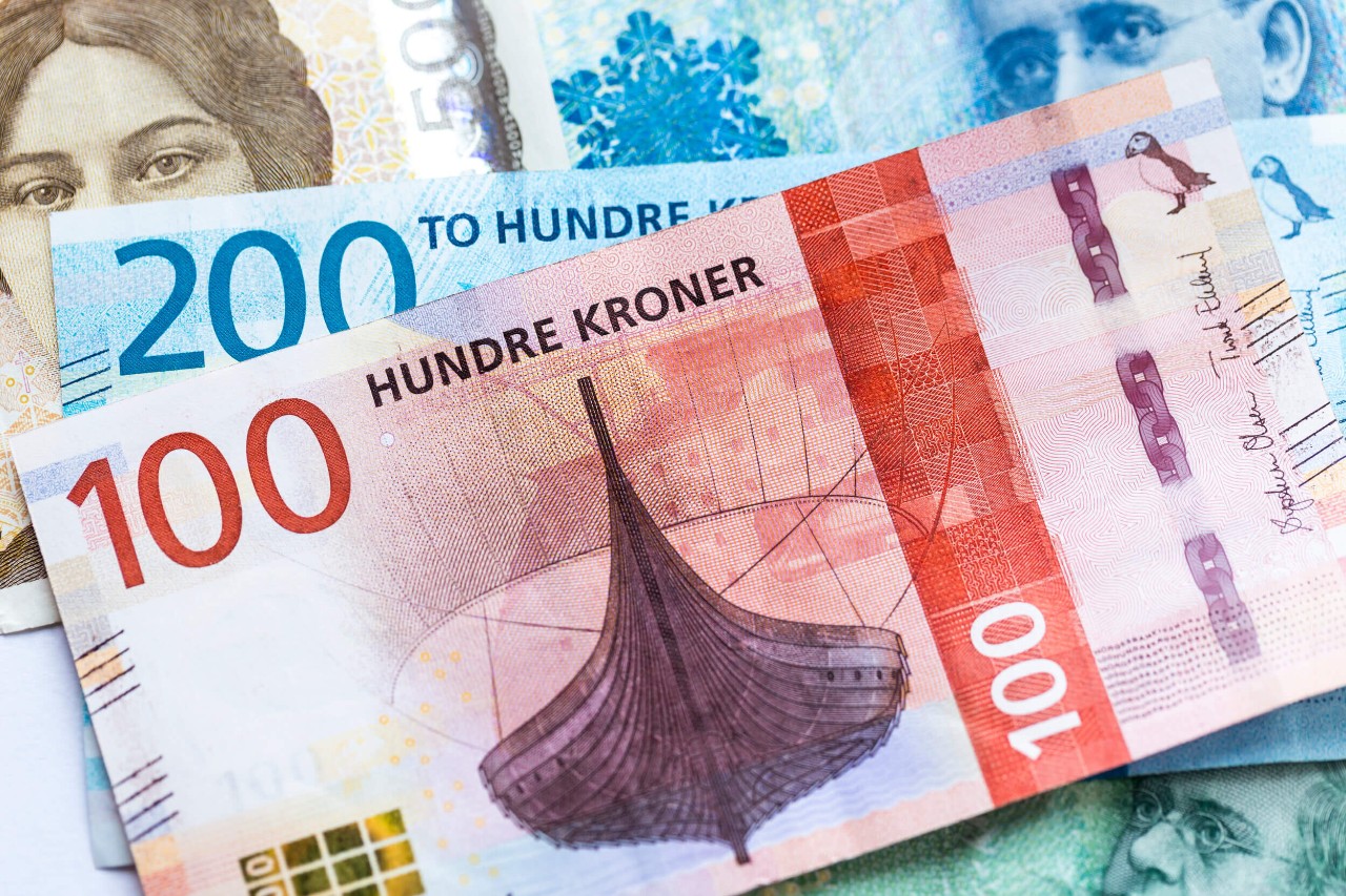 Norske kontanter sedler