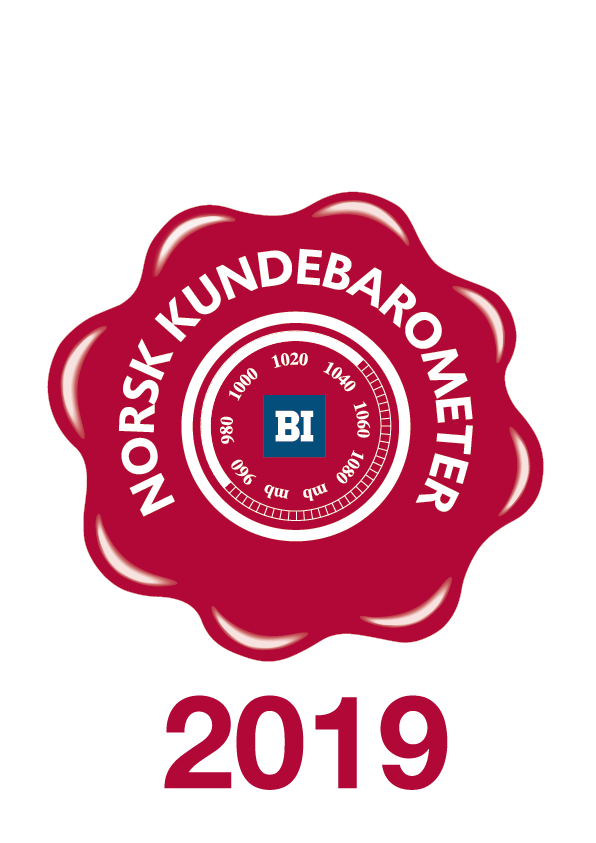 norsk kundebarometer 2018 bransjevinner skadeforsikring logo