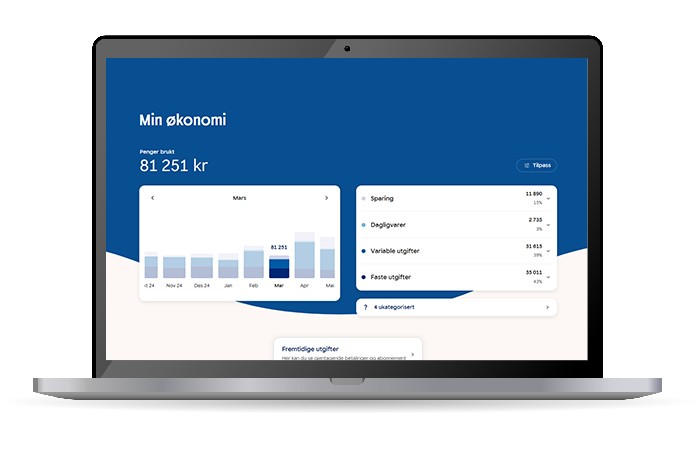 Min økonomi i nettbanken