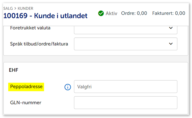 Sende faktura som EHF i SpareBank 1 Regnskap | SpareBank 1
